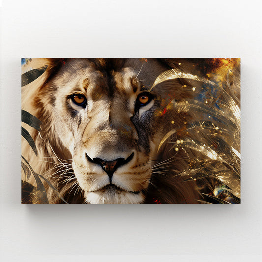 Lion Realistic Art