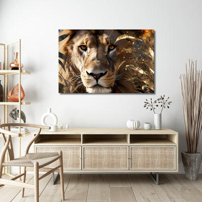 Lion Realistic Art