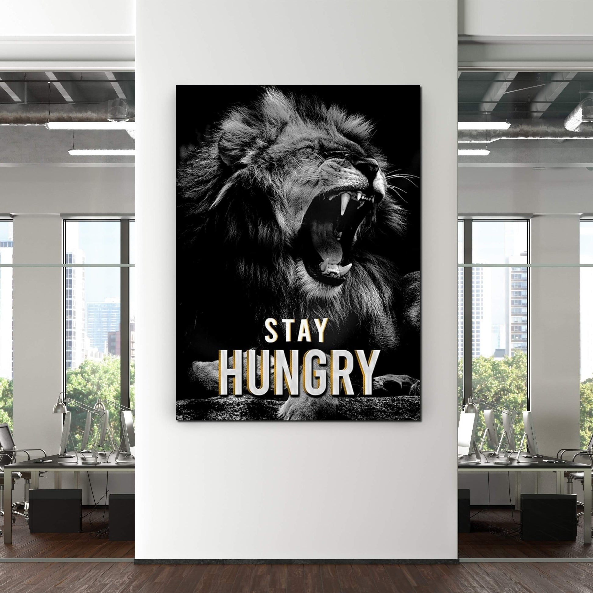 Lion Roar Canvas