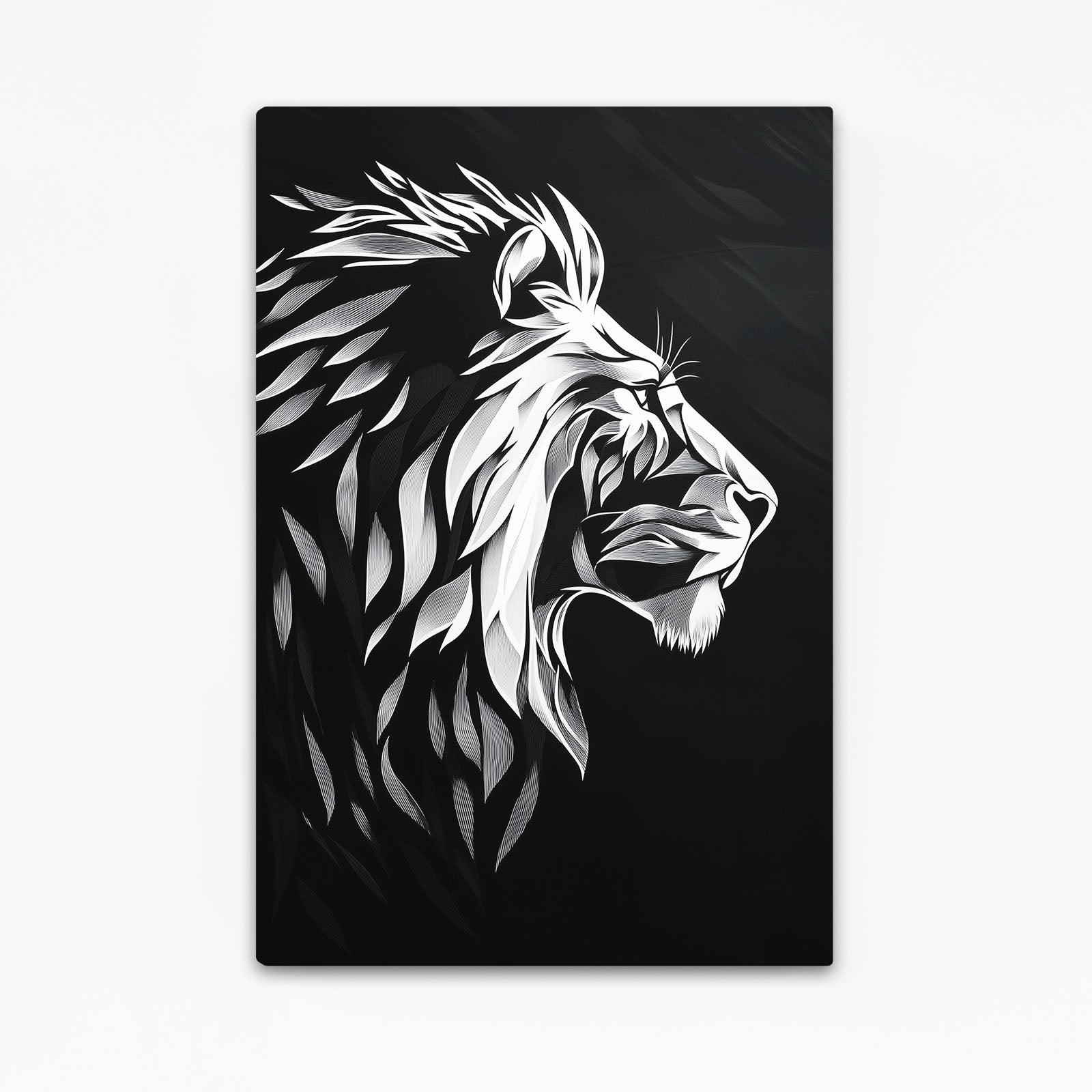 Lion Silhouette Art