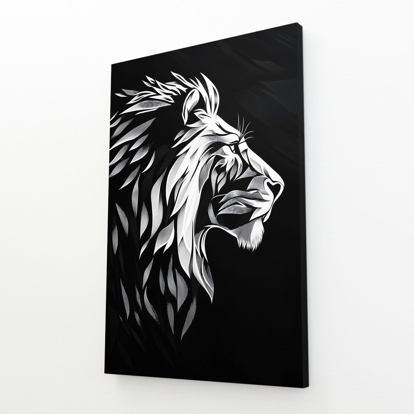 Lion Silhouette Art