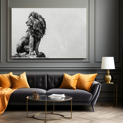 Lion Statue Art