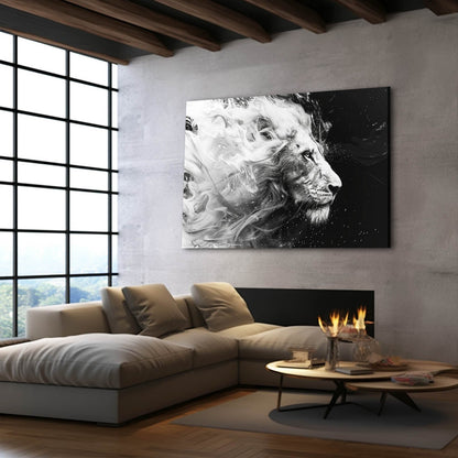 Lion Surreal Art