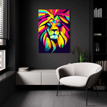 Lion Wall Art Canvas