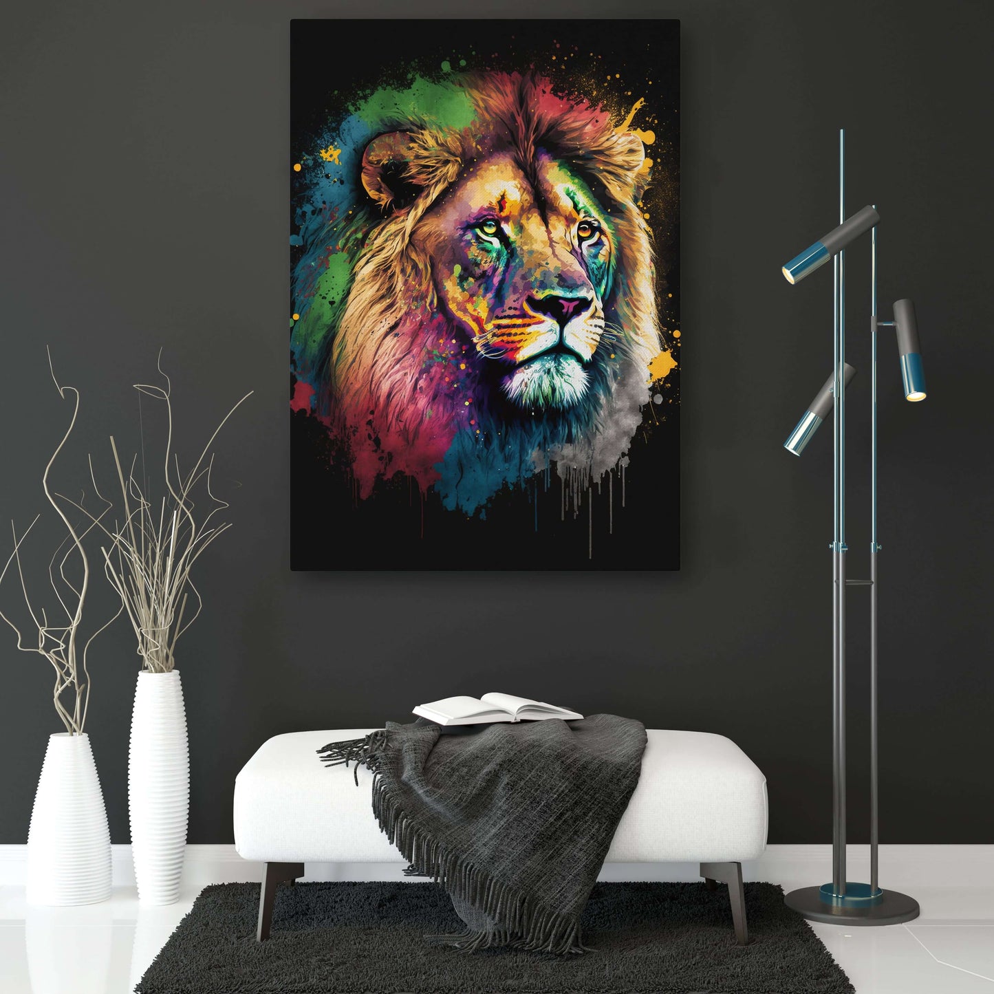 Lion Wall Art Decor