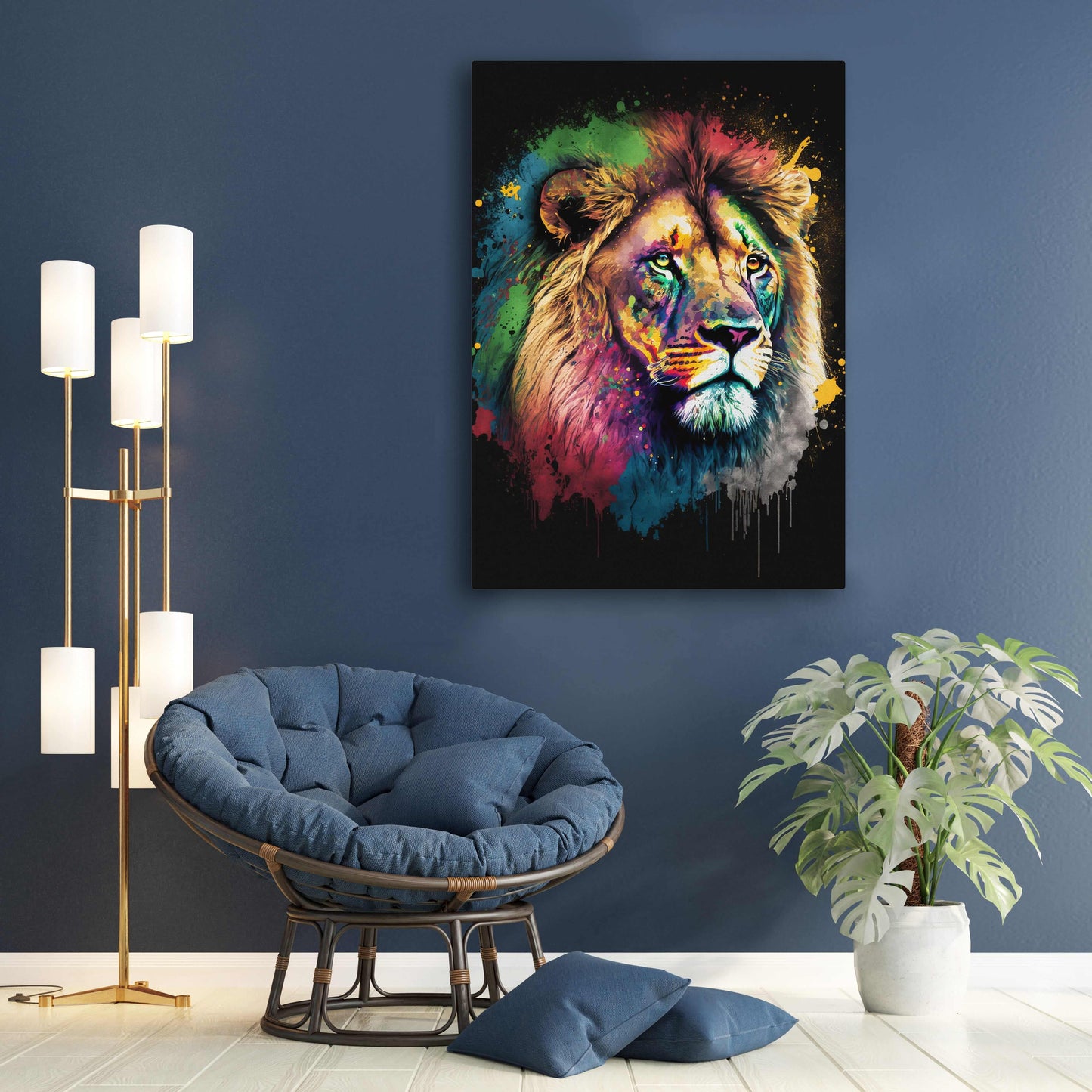 Lion Wall Art Decor