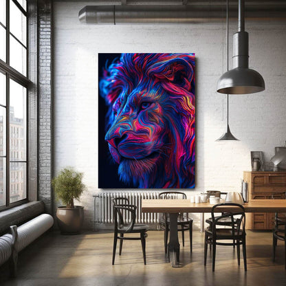 Lion Face Vector Art