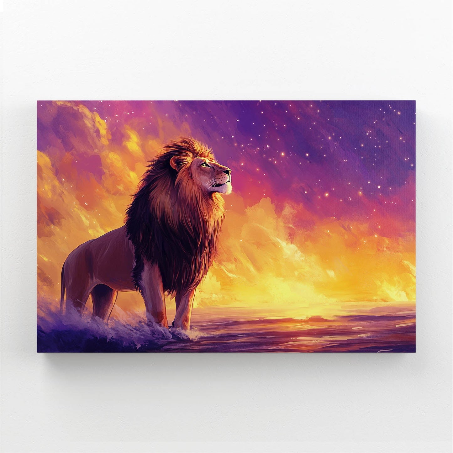 Lion Wall Art Print