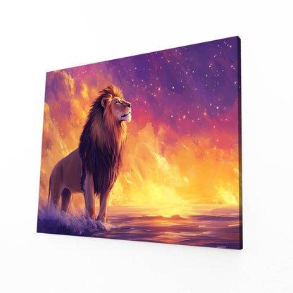 Lion Wall Art Print