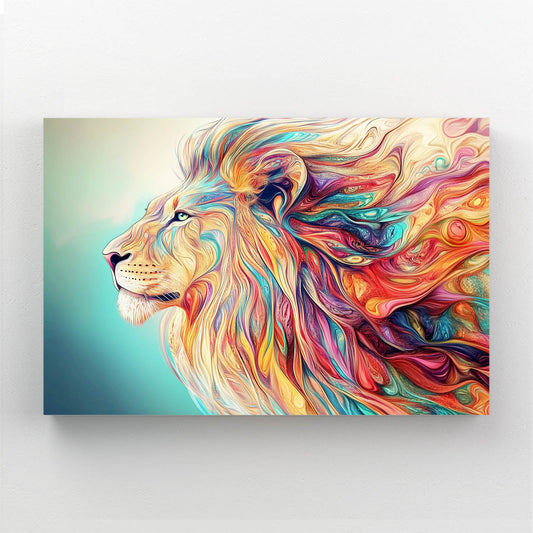 Lion Wall Canvas Art