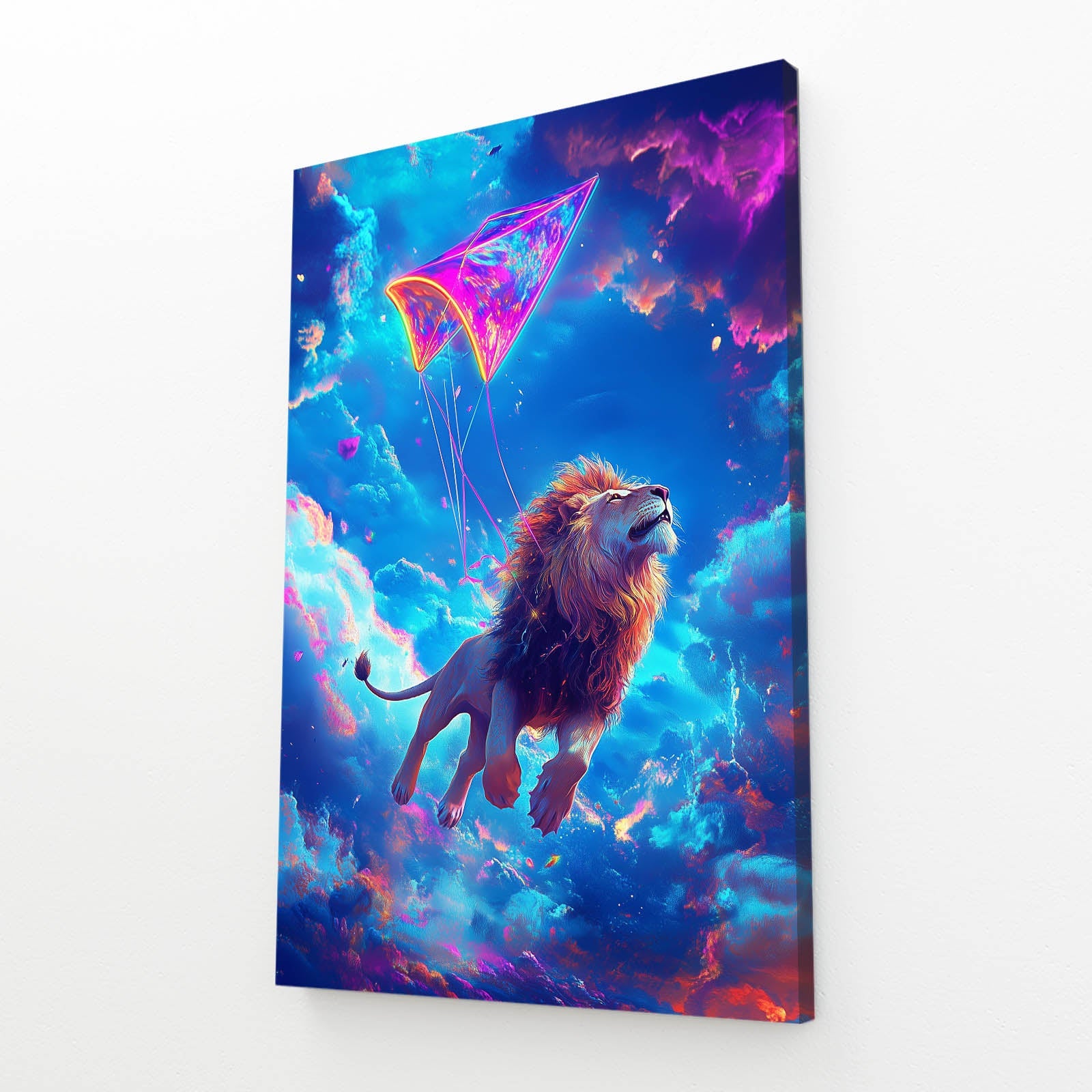 Lion With Wings Art