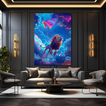 Lion With Wings Art