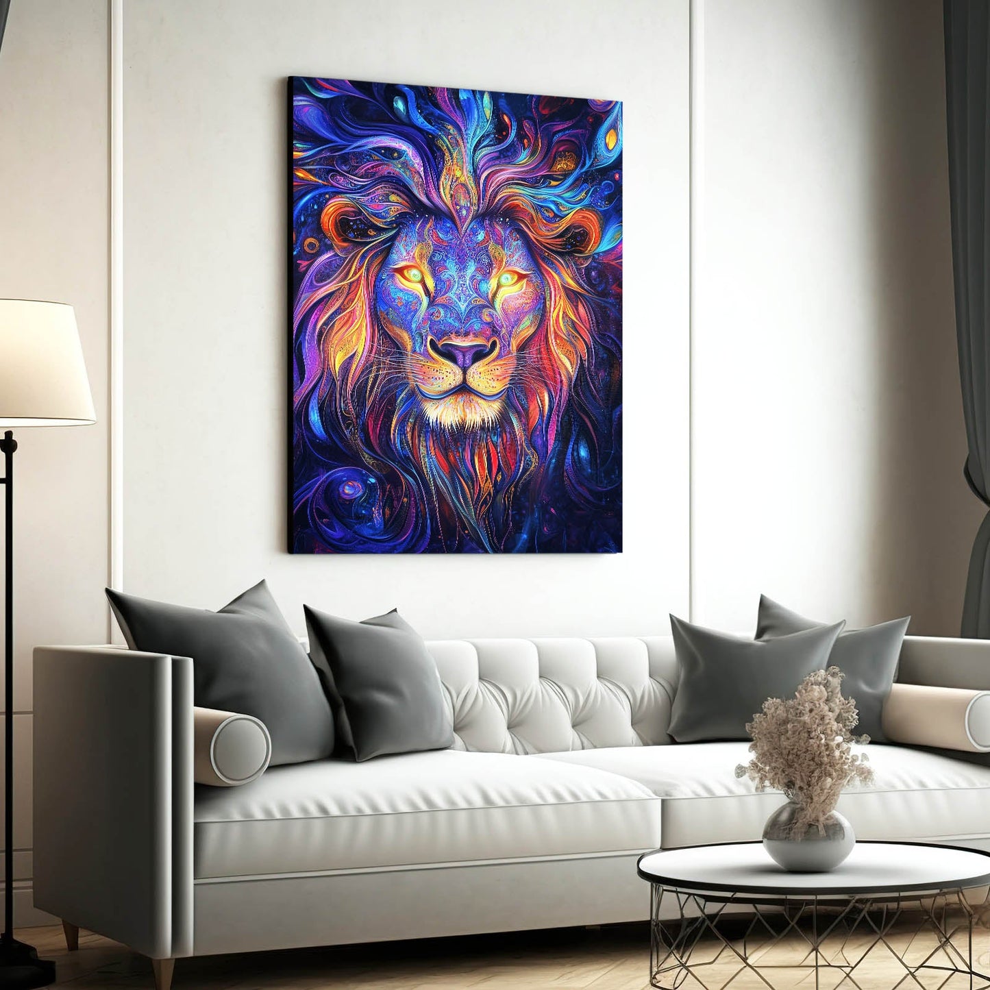 Lion Zentangle Art