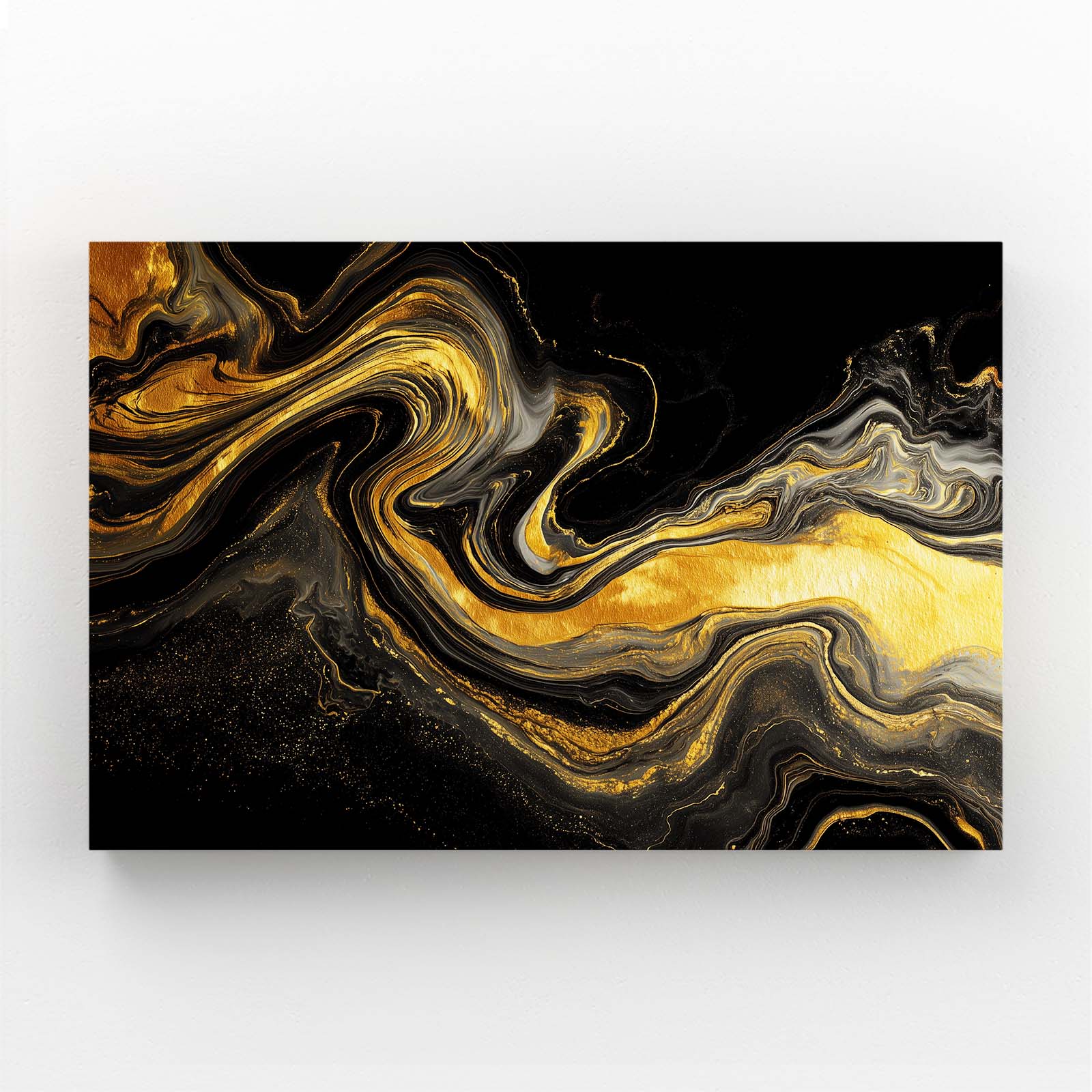 Liquid Gold Marble Art – liquid gold marble gold canvas print