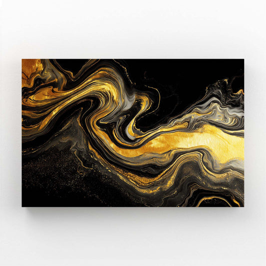 Liquid Gold Marble Art – liquid gold marble gold canvas print