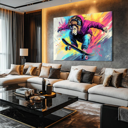 Lively Lion Wall Art
