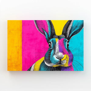 Living Rabbit Canvas Art