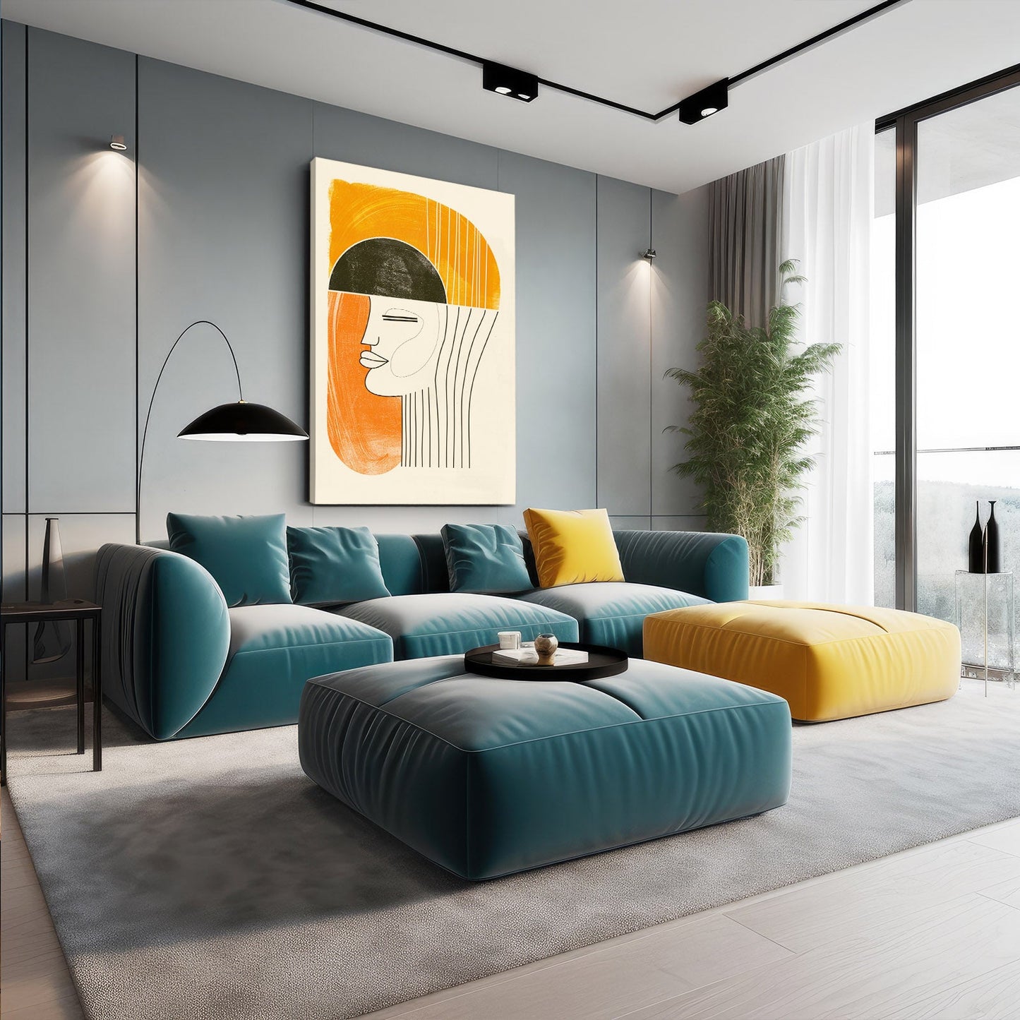 Living Room Boho Art