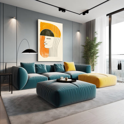 Living Room Boho Art