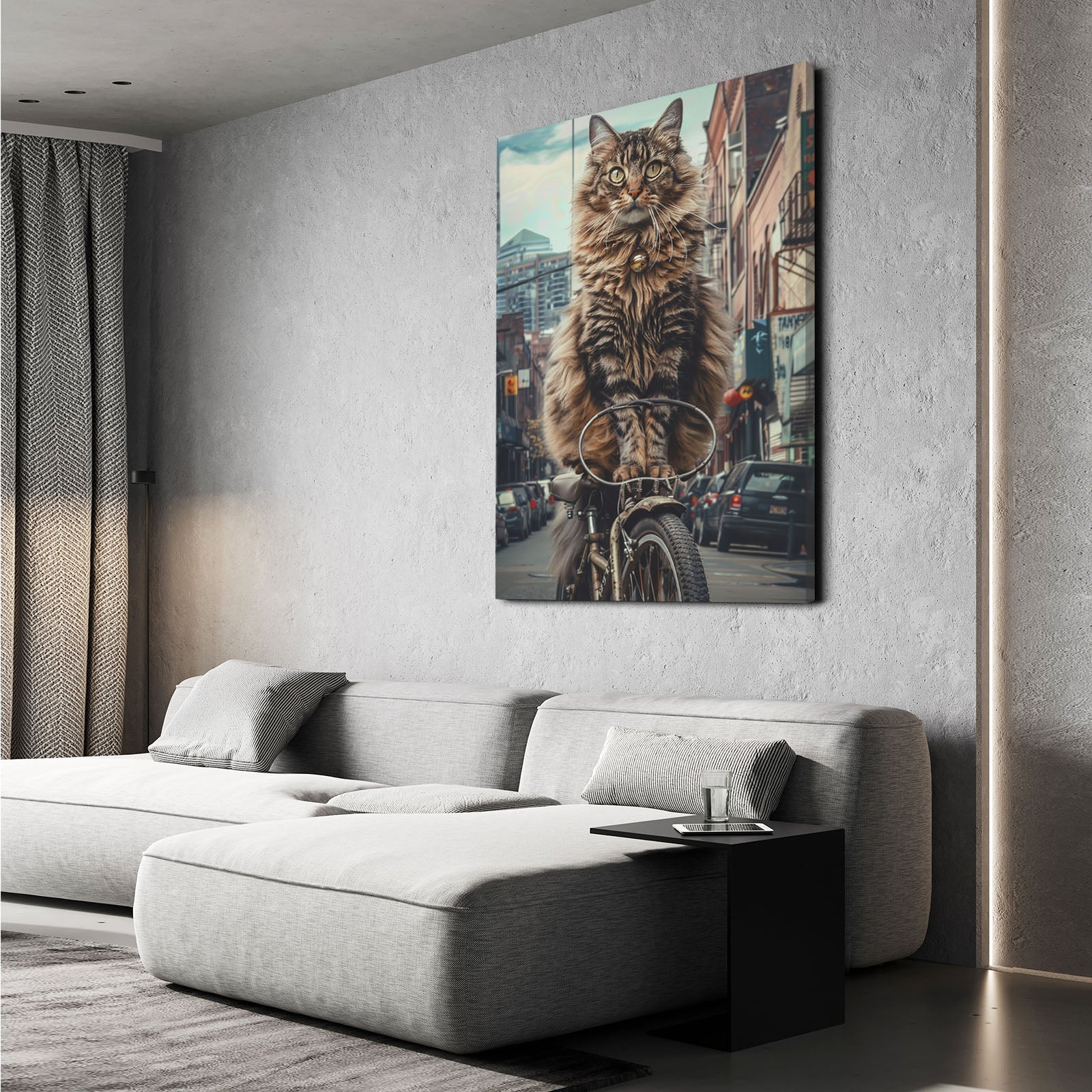 Urban Balance Cat Wall Art