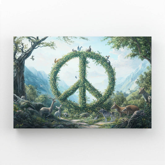 Living Vine Peace Canvas – living vine peace peace canvas print