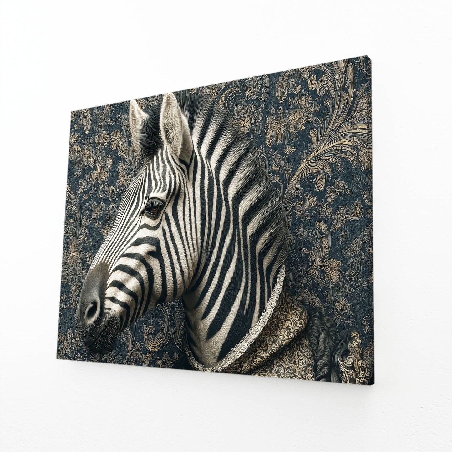Living Zebra Artwork – living canvas print