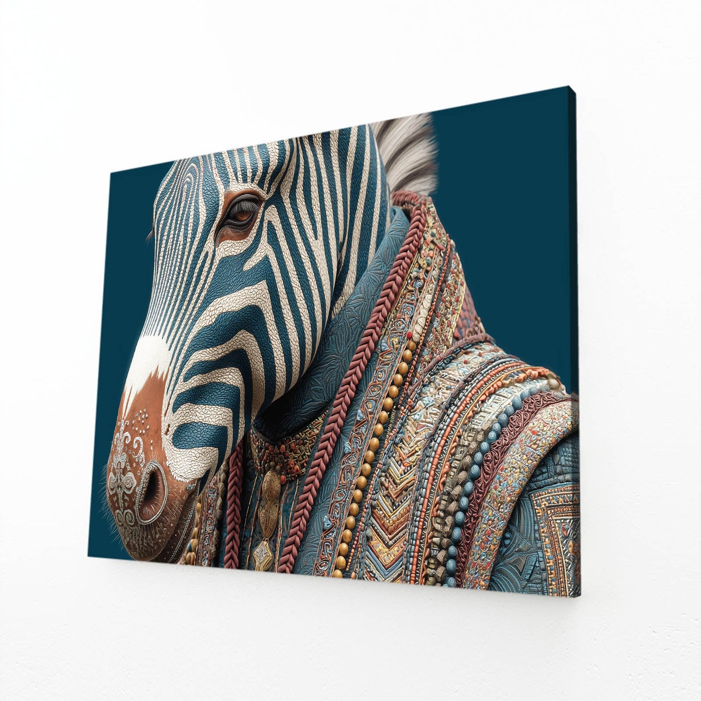Living Zebra Canvas Art – living canvas print