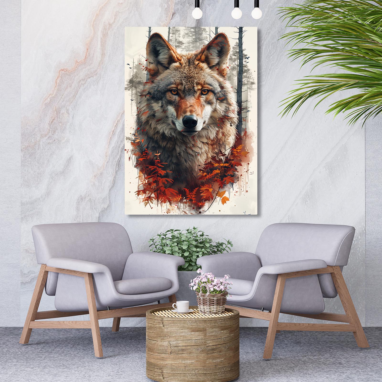 Lone Wolf Canvas