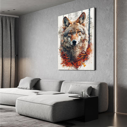 Lone Wolf Canvas