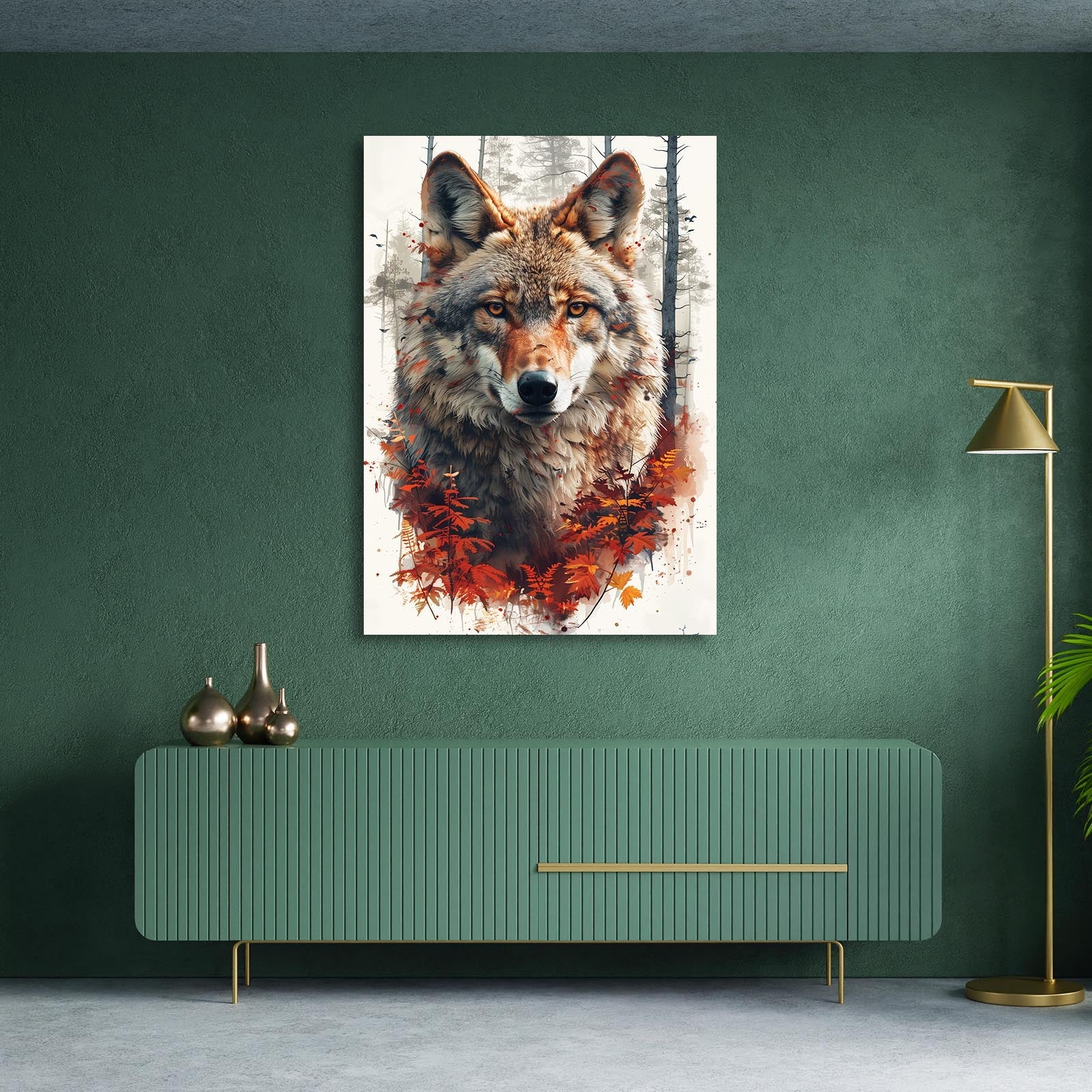 Lone Wolf Canvas