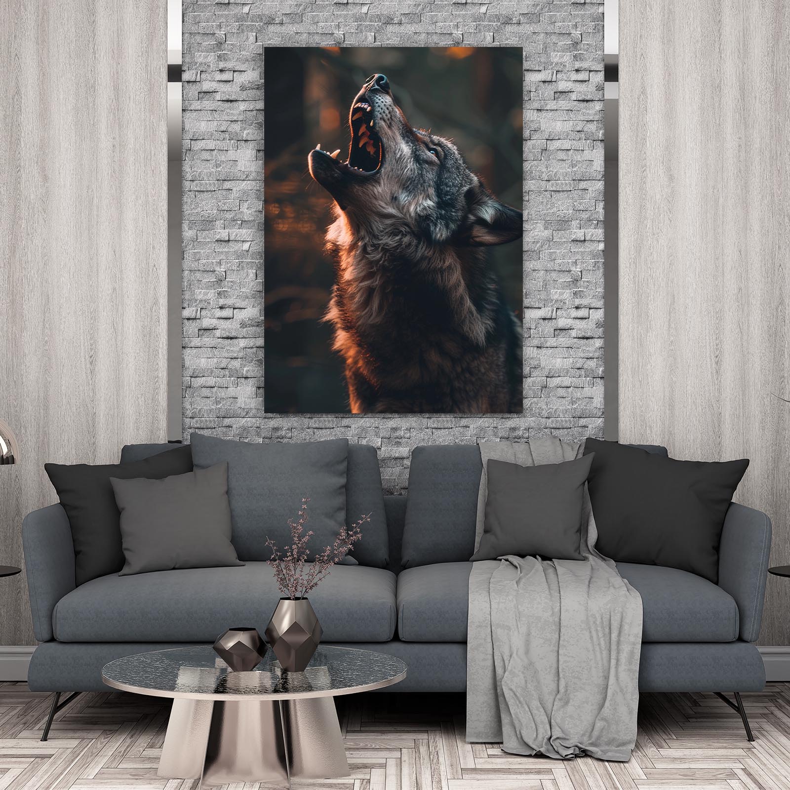 Lone Wolf Wall Art