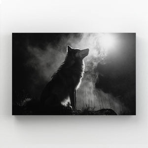 Lonely Wolf Wall Art