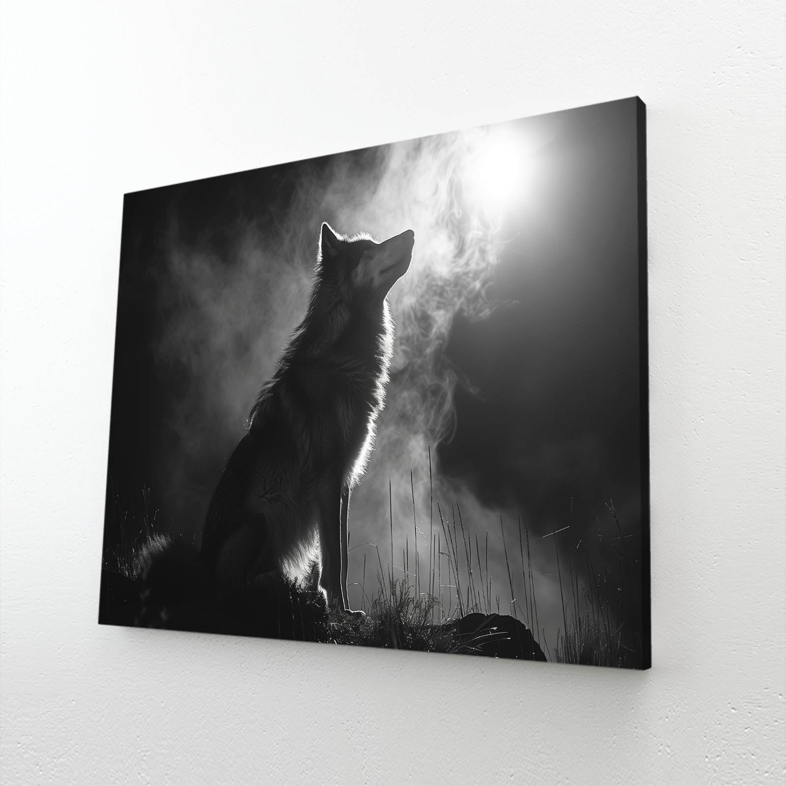Lonely Wolf Wall Art