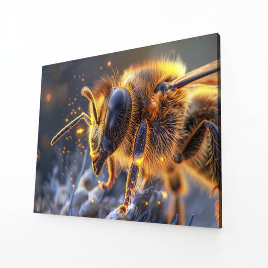 Luminous Bee Art
