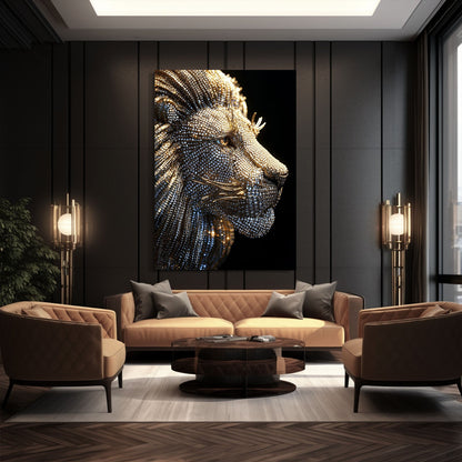 Luxurious Lion Canvas