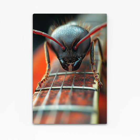 Macro Ant Strings Cool Canvas — photography canvas print, canvas print on white background