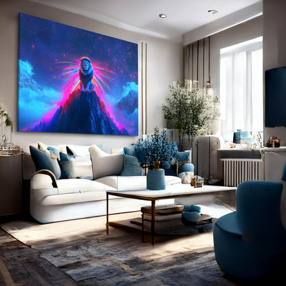 Majestic Lion Wall Art