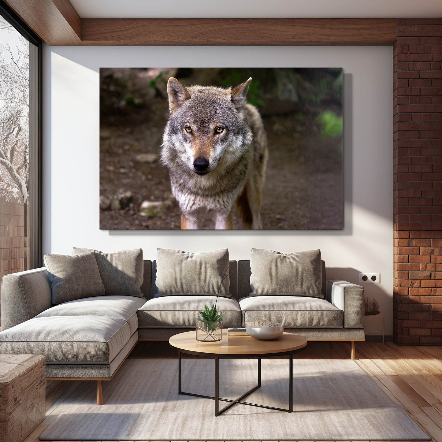 Majestic Wolf Art