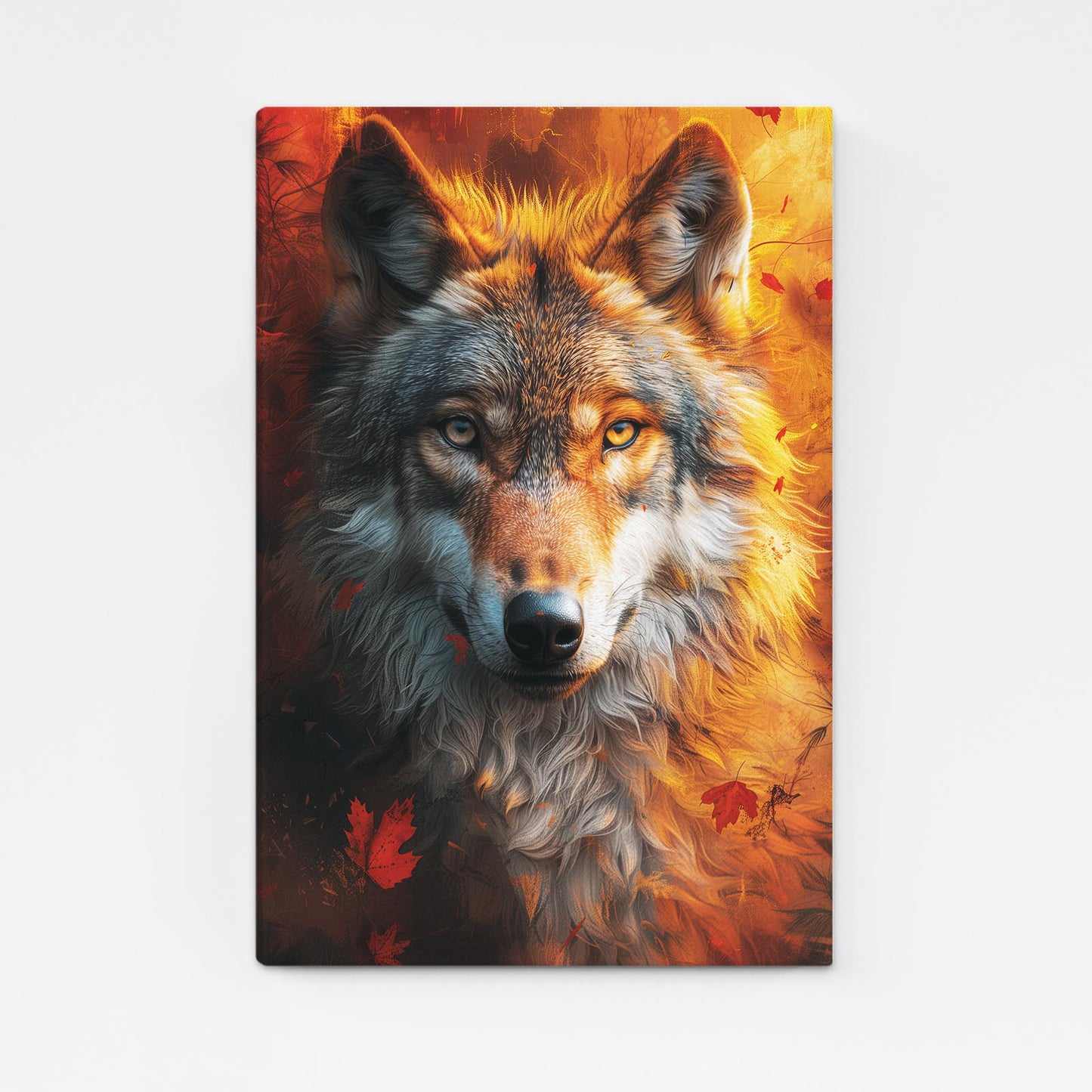 Majestic Wolf Wall Art