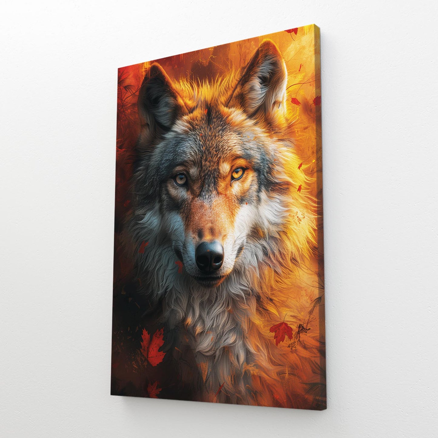 Majestic Wolf Wall Art