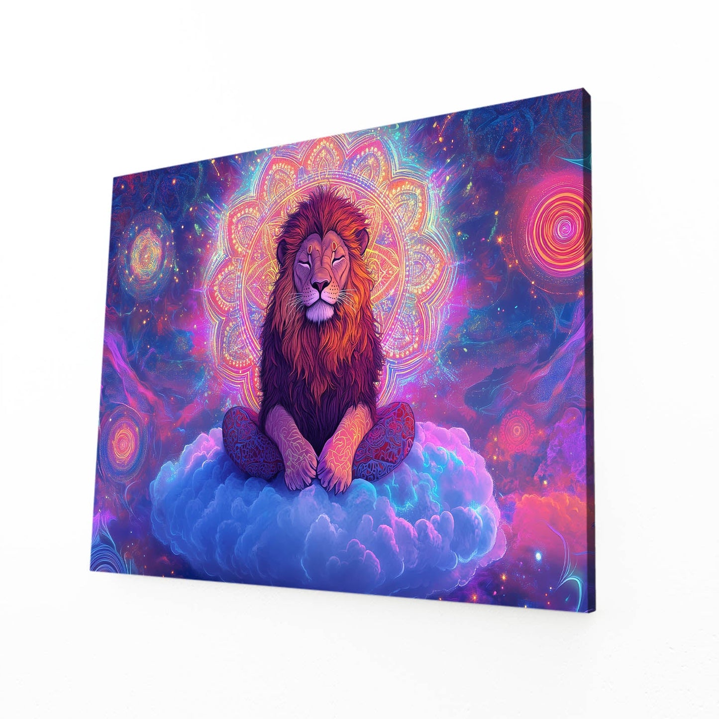 Mandala Lion Art