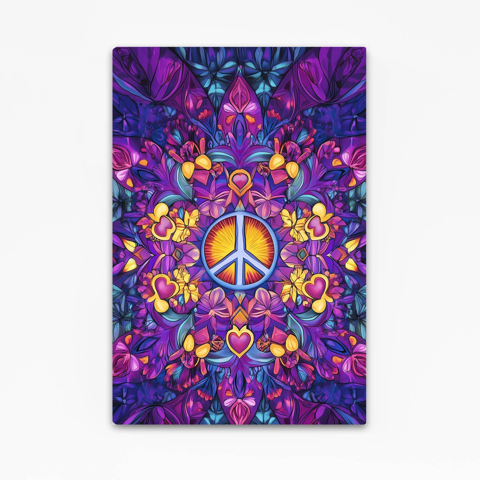Mandala Peace Bloom Art – mandala peace bloom peace canvas print