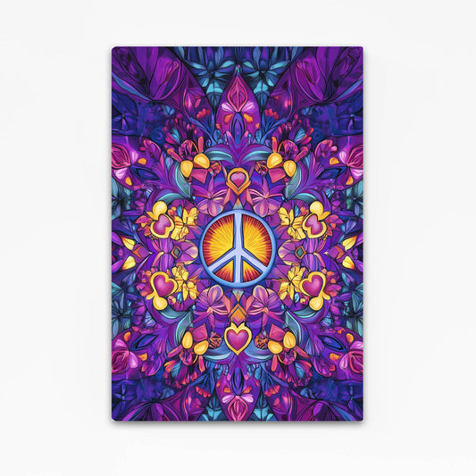 Mandala Peace Bloom Art – mandala peace bloom peace canvas print