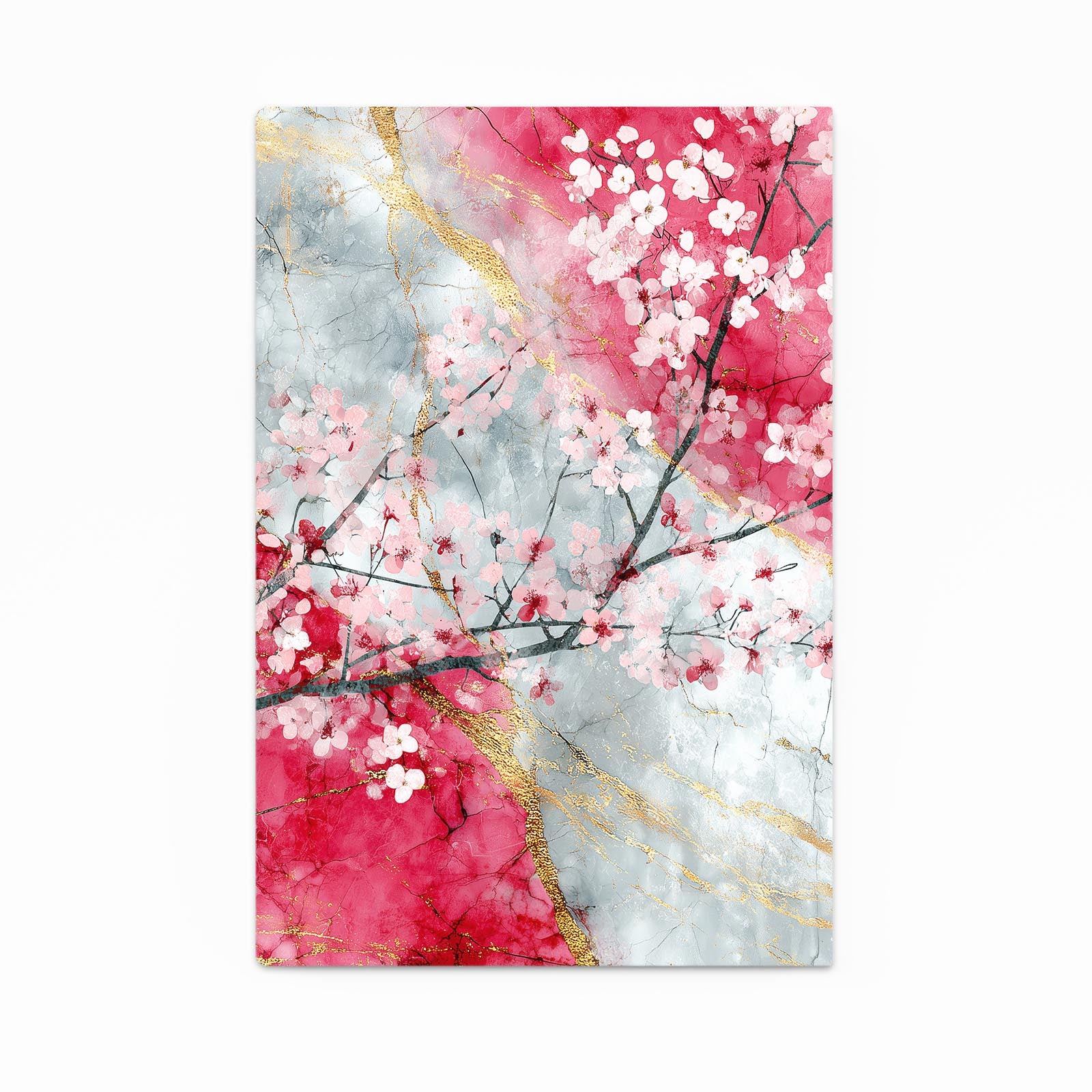 Marble Branch Study Cherry Blossom Prints – marble branch study cherry blossom canvas print
