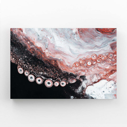 Marble Flow Tentacle Octopus Prints – marble flow tentacle octopus canvas print