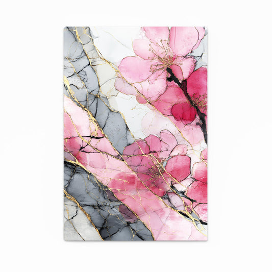 Marble Vein Petals Cherry Blossom Canvas – marble vein petals cherry blossom canvas print