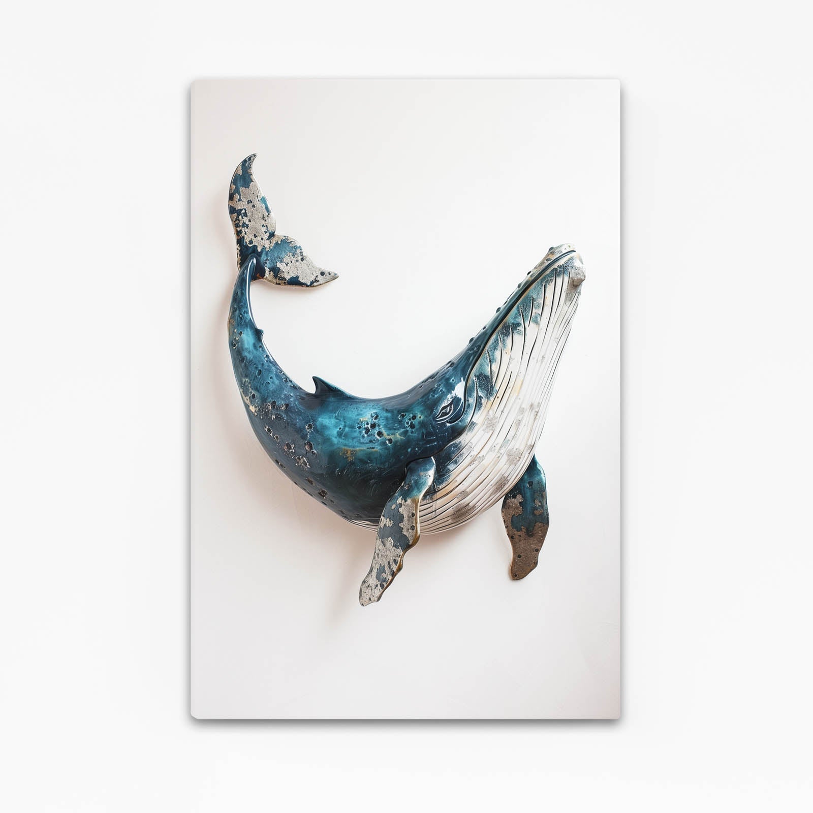 Minimalist Whale Art