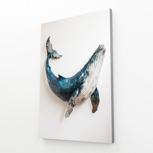Minimalist Whale Art