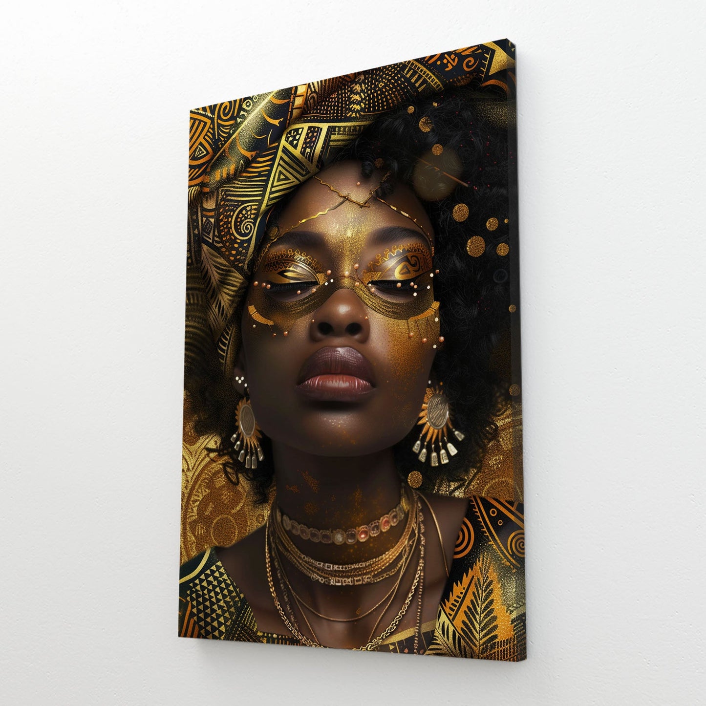 Minimalistic Women African Art