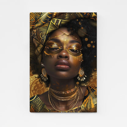 Minimalistic Women African Art